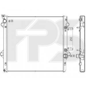 Радиатор охлаждения AS07354524 на LEXUS GX 470 2003-2009