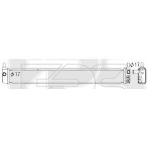 Радиатор охлаждения AS07354544 на TOYOTA PRIUS V 2012-