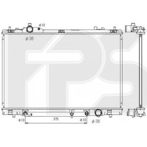 Радіатор охолодження AS08116729 на LEXUS LS 460 2013-2017