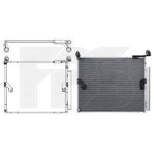 Кондесатор кондиционера AS08112766 на TOYOTA 4-RUNNER 2014-