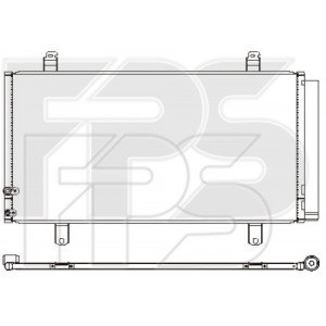 Кондесатор кондиционера AS07354597 на TOYOTA AVALON 2016-2018