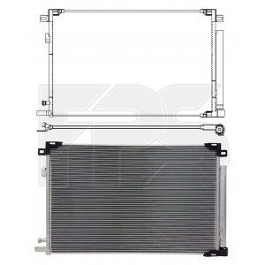 Кондесатор кондиционера AS07354608 на TOYOTA AVALON 2016-2018