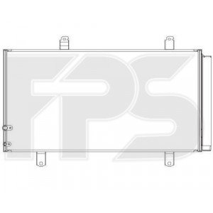 Кондесатор кондиционера AS07354617 на TOYOTA AVALON 2005-2012