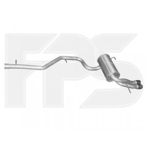 Глушник AS07355488 на AUDI Q3 2011-2018