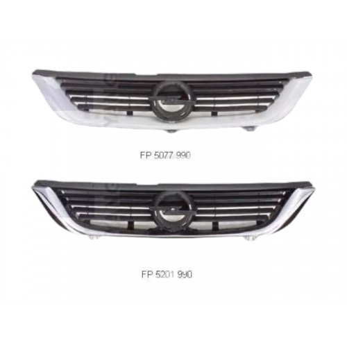Решітка Чор/Грунт. AS07310339 на OPEL VECTRA B 1999-2002