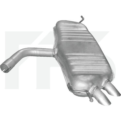 Глушитель AS07355743 на VOLKSWAGEN GOLF V 2004-2009
