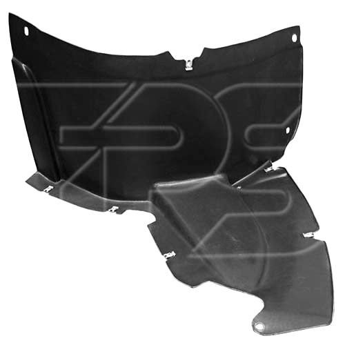 Підкрилок пластиковий AS07356313 на VOLKSWAGEN PASSAT CC 2012-2016