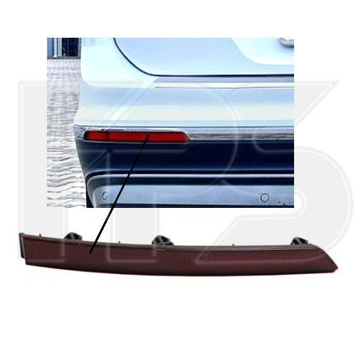 Фонарь задний AS07356433 на VOLKSWAGEN TIGUAN 2016-2021