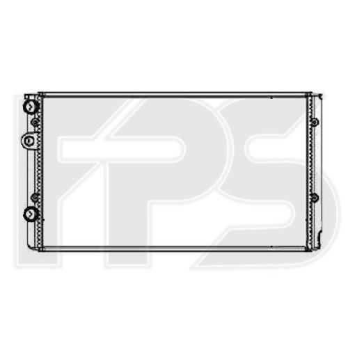 Радиатор охлаждения AS07355602 на SEAT IBIZA / CORDOBA / INCA 1993-1999