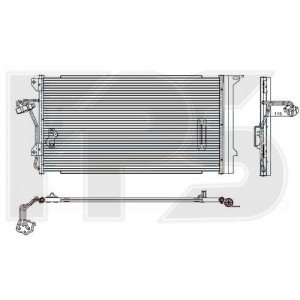 Кондесатор кондиціонера AS07355658 на AUDI Q7 2006-2010