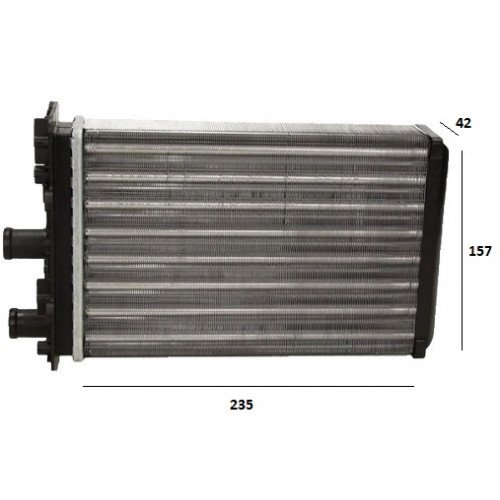 Радиатор печки AS07355673 на VOLKSWAGEN T4 1990-2003