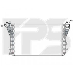 Радіатор наддуву AS08117937 на VOLKSWAGEN SHARAN 2010-