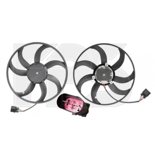 Вентилятор радиатора AS08111732 на VOLKSWAGEN GOLF VII 2013-2017