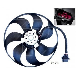 Вентилятор радиатора AS07340596 на SEAT IBIZA / CORDOBA / INCA 1993-1999