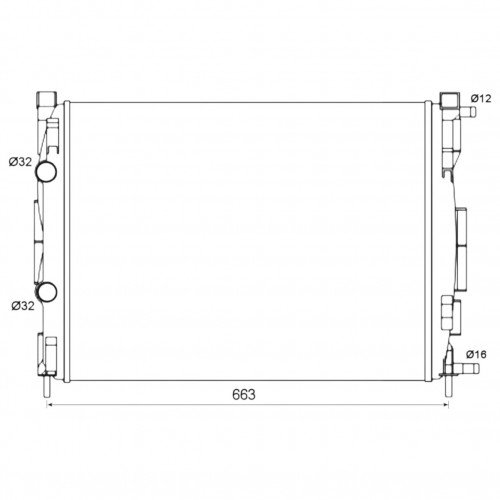 Радіатор охолодження AS08129128