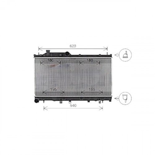 Радіатор охолодження AS08129728