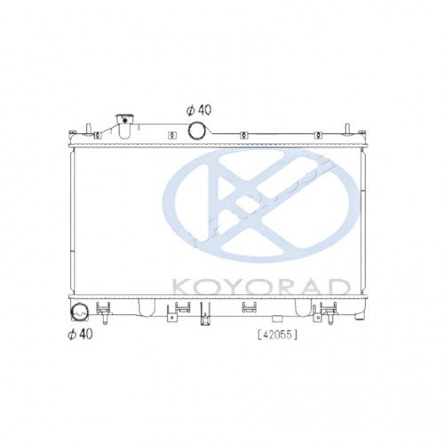Радіатор охолодження AS08129728