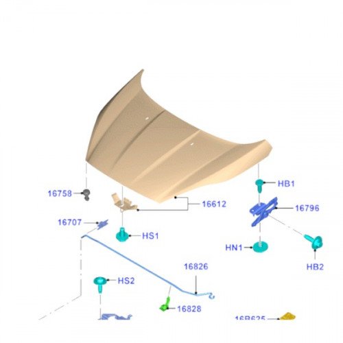 Капот AS08158422