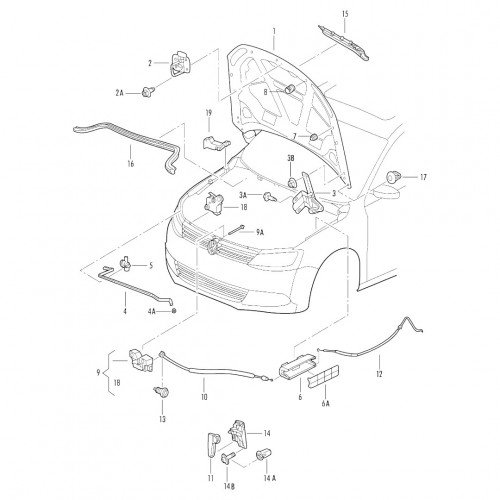 Капот AS08158515