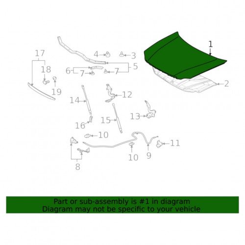 Капот AS08158701