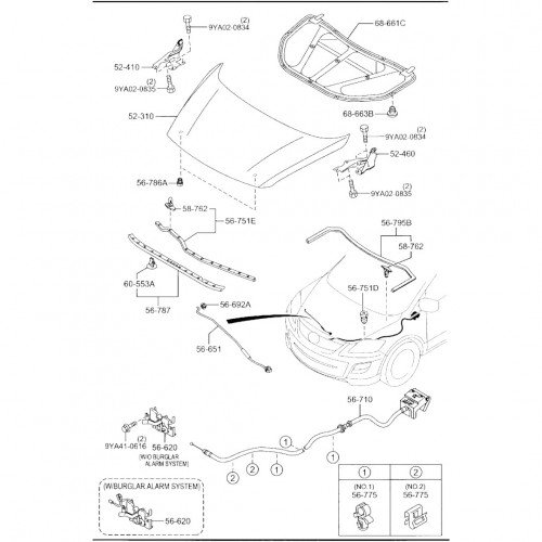Капот AS08158905