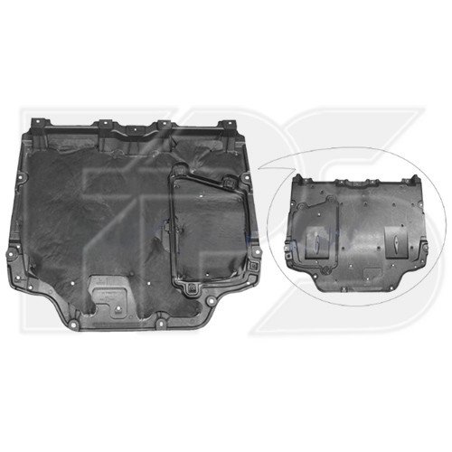 Ремчастина пластикова AS08112334 на LEXUS UX 2018-