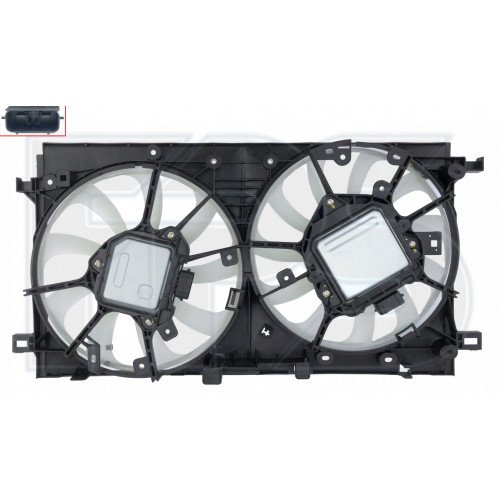 Вентилятор радиатора (в сборе) AS08112382 на LEXUS UX 2018-