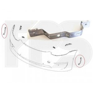 Кріплення бампера AS07357149 на TESLA MODEL 3 2017-