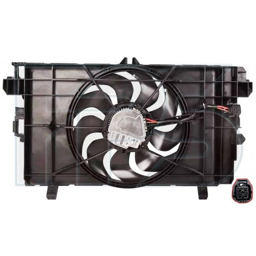 Вентилятор радиатора (в сборе) AS08120616 на TESLA MODEL 3 2017-