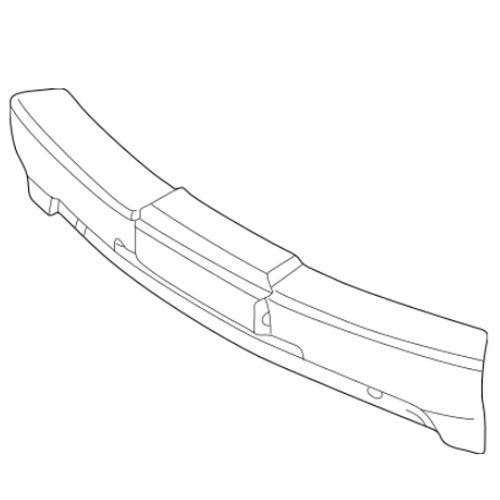 Абсорбер бампера AS07359959 на KIA SORENTO 2002-2006