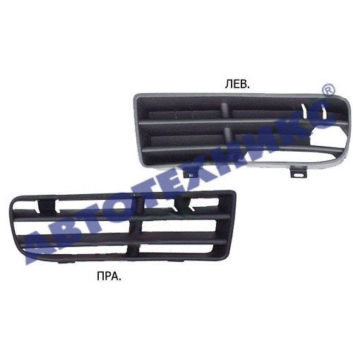 Решетка пластиковая AS07357365 на VOLKSWAGEN GOLF IV 1997-2003