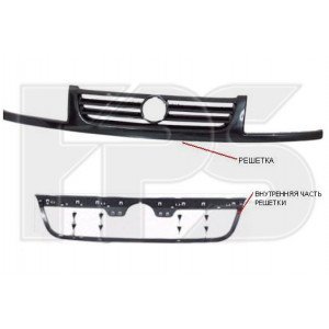 Решетка пластиковая AS07357507 на VOLKSWAGEN VENTO 1992-1999