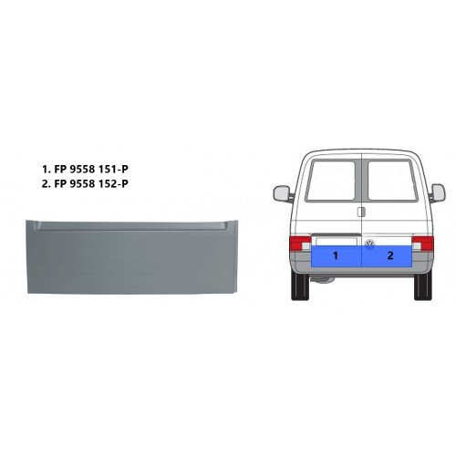Ремчасть металлическая AS07357601 на VOLKSWAGEN T4 1990-2003