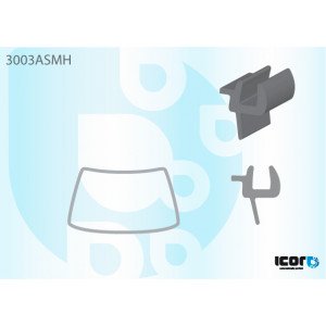 Молдинг стекла резиновый AS00138651 на DAEWOO LANOS 1998-2017