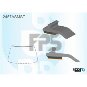 Молдинг скла гумовий AS00138850 на BMW 7 (F01) 2008-2015