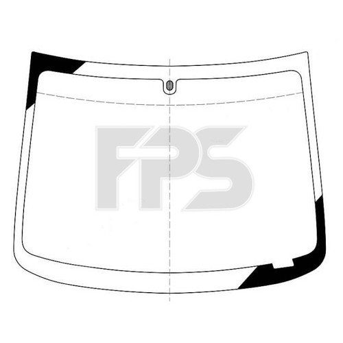 Стекло лобовое AS07357927 на CHERY KIMO A1 (S12) 2007-2013