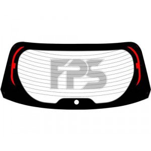 Скло заднє з підігрівом AS08116351 на CHERY TIGGO 2 2016-