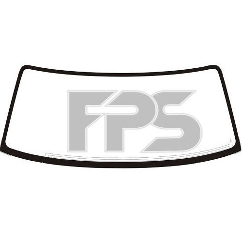 Скло лобове з підігрівом AS07357933 на NISSAN PATROL (Y61) 1998-2010
