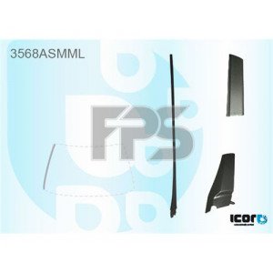 Молдинг стекла резиновый AS00135549 на FORD S-MAX 2006-2014