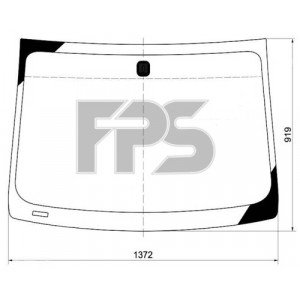 Стекло лобовое AS00139375 на GEELY EMGRAND EC7 2009-2015