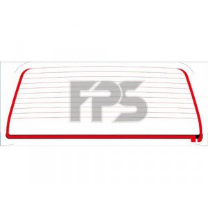 Стекло заднее с подогревом AS07358324 на GREAT WALL SAFE 2002-2009