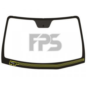 Скло лобове з підігрівом AS00139545 на HYUNDAI SANTA FE II 2009-2012