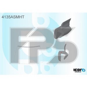 Молдинг скла гумовий AS00139561 на HYUNDAI i30 2007-2012