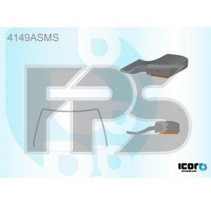 Молдинг стекла резиновый AS00139580 на HYUNDAI ELANTRA (MD) 2014-2016