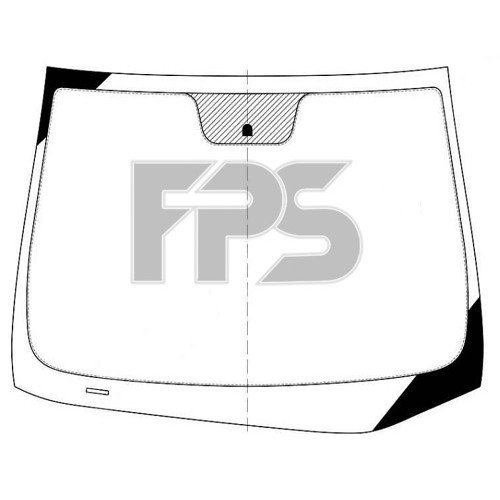 Стекло лобовое AS00139585 на HYUNDAI ELANTRA GT 2013-2016