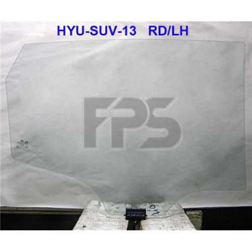 Стекло боковое AS07358419 на HYUNDAI SANTA FE III 2012-2016