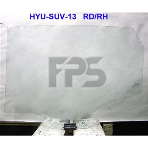 Скло бічне AS07358420 на HYUNDAI SANTA FE III 2016-2018