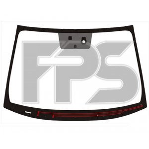 Скло лобове з підігрівом AS00139608 на HYUNDAI SONATA (LF) HYBRID 2014-2017