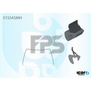 Молдинг стекла резиновый AS00139693 на MAZDA 323 F/S (BJ) 1998-2001