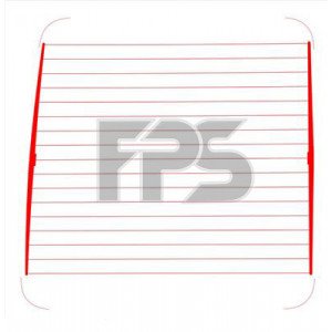 Скло заднє AS00138526 на MERCEDES SPRINTER 2000-2006